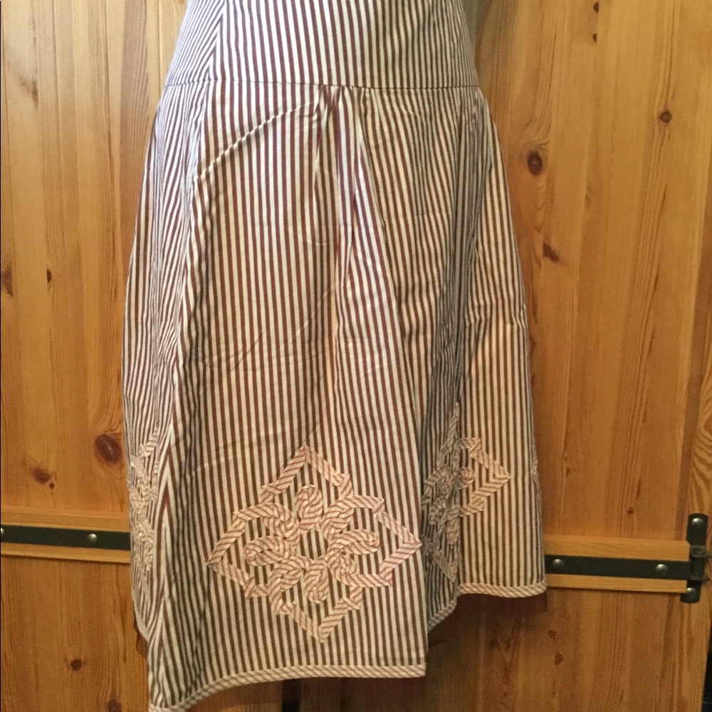 Mid calf length skirt